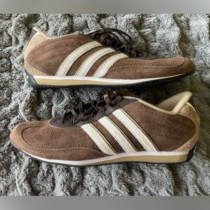 NWOT 11 1/2 Men’s Adidas X Goodyear Sambas Brown Suede